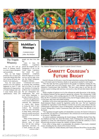 Free Alabama Farmers Bulletin PDF Template