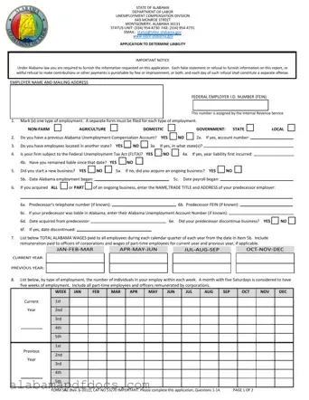 Free Alabama Sr 2 PDF Template