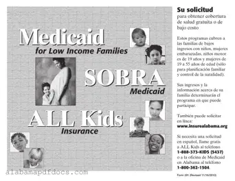 Free Insure Alabamaorg PDF Template